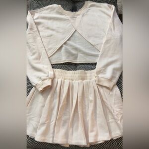 ANWND Cream Two-Piece Outfit